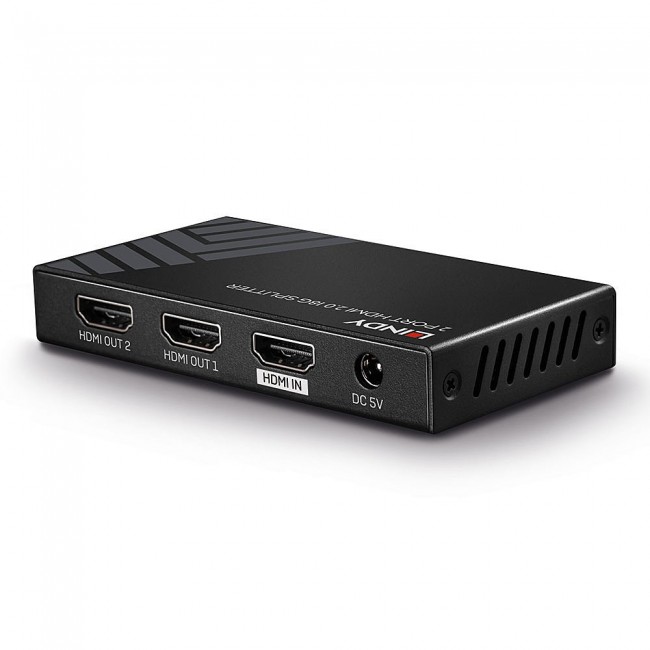 Lindy 2 Port HDMI 2.0 18G Splitter