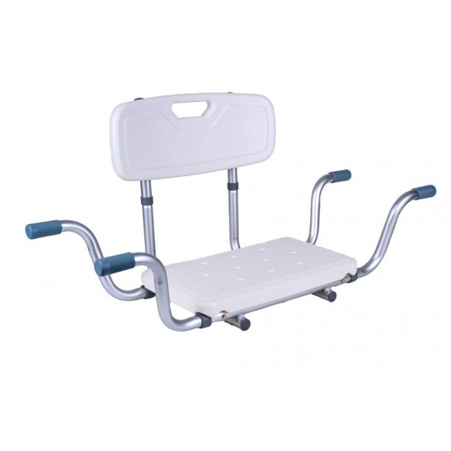 Recessed bath bench with back rest AT51032 Recessed bath bench with back rest AT51032