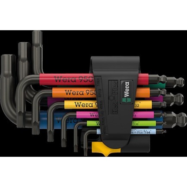 Hex key set 950/9 Hex-Plus multicolour 9 pieces Hex key set 950/9 Hex-Plus multicolour 9 pieces