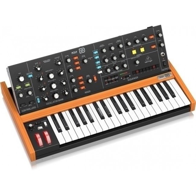 Behringer POLY D synthesizer Analog synthesizer 37 Black Behringer POLY D synthesizer Analog synthesizer 37 Black