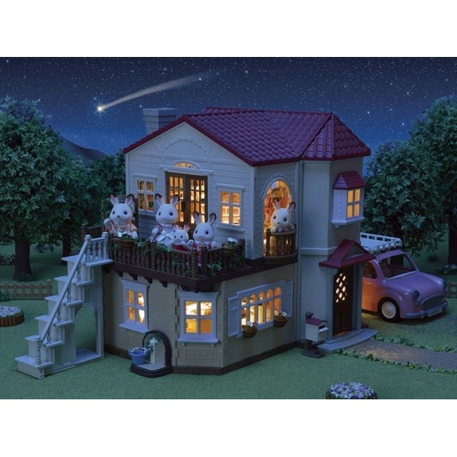Sylvanian Families City Cottage with Secret Attic Room 5708 p2 Sylvanian Families City Cottage with Secret Attic Room 5708 p2