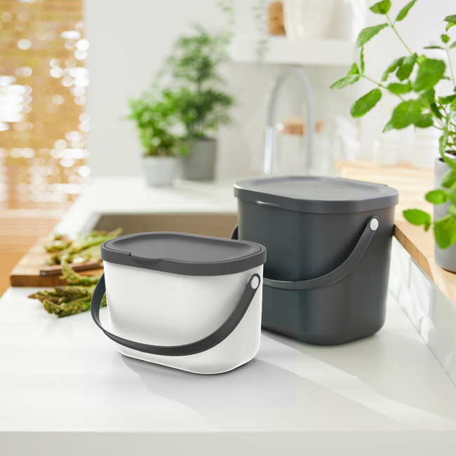 ROTHO Albula White - waste sorting container - 3,2l ROTHO Albula White - waste sorting container - 3,2l