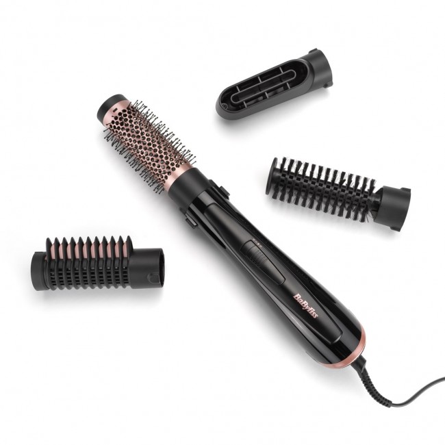 BaByliss Perfect Finish Hot air brush Warm Black 1000 W 86.6 BaByliss Perfect Finish Hot air brush Warm Black 1000 W 86.6