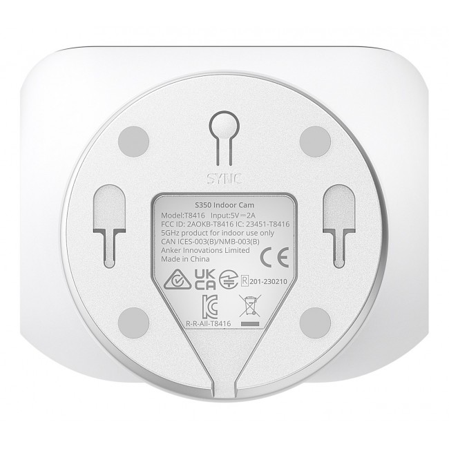 Eufy S350 Camera w/ Micro SD, white