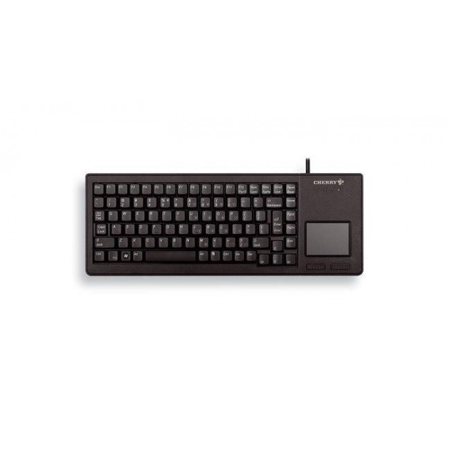 CHERRY XS Touchpad keyboard Universal USB QWERTZ German Black
