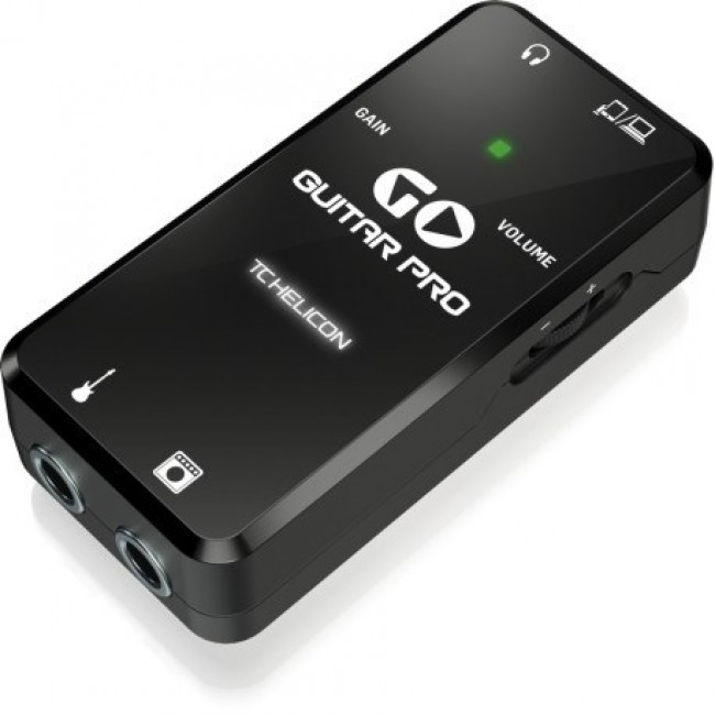 TC Helicon GO Guitar Pro Guitar Interface for Mobi