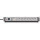 Brennenstuhl 1156057696 power extension 3 m 6 AC outlet(s) Indoor Black, Light grey