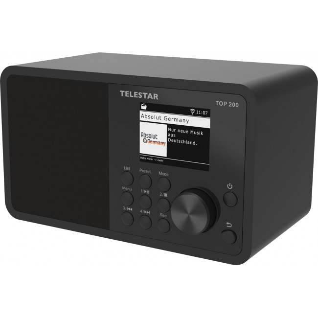 Telestar TOP 200 Portable Analog & digital Black