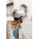HJC CALIDO PLUS Silver Cycling Helmet, PEARL GREYISH SILVER, Size L