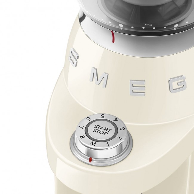 Smeg CGF03CREU Coffee grinder 150 W Cream