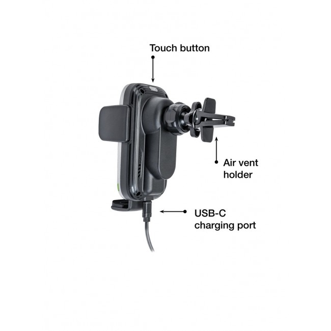Verbatim FWC-03 Pro Qi Fast Wireless Autoladeger t retail Black
