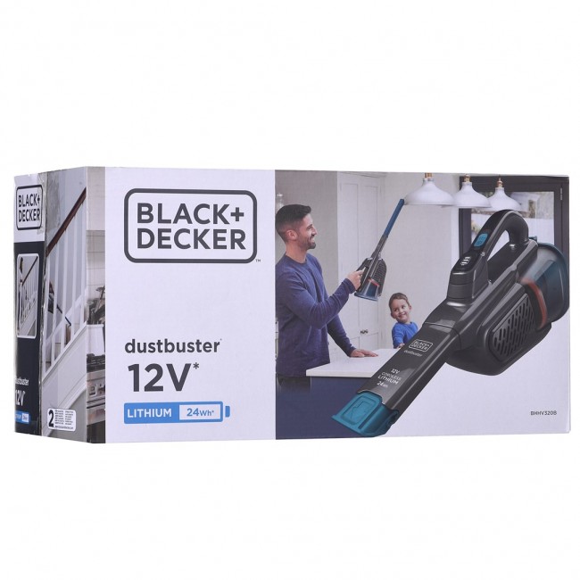 12V HANDHELD VACUUM CLEANER BHHV320B BLACK+DECKER