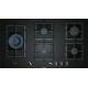 Bosch Serie 6 PPS9A6B90 hob Black Built-in 90 cm Gas 5 zone(s)