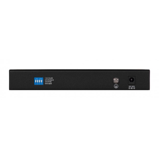 Extralink PoE Switch CERES 8x 100Mb/s PoE/PoE+, 2x RJ45 Uplink 100Mb/s, 96W