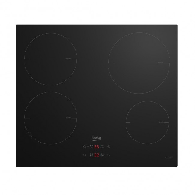 Beko HII 64400 MT hob Black Built-in 60 cm Zone induction hob 4 zone(s) Beko HII 64400 MT hob Black Built-in 60 cm Zone induction hob 4 zone(s)