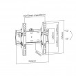 Gembird WM-42T-02 TV mount/stand 106.7 cm (42