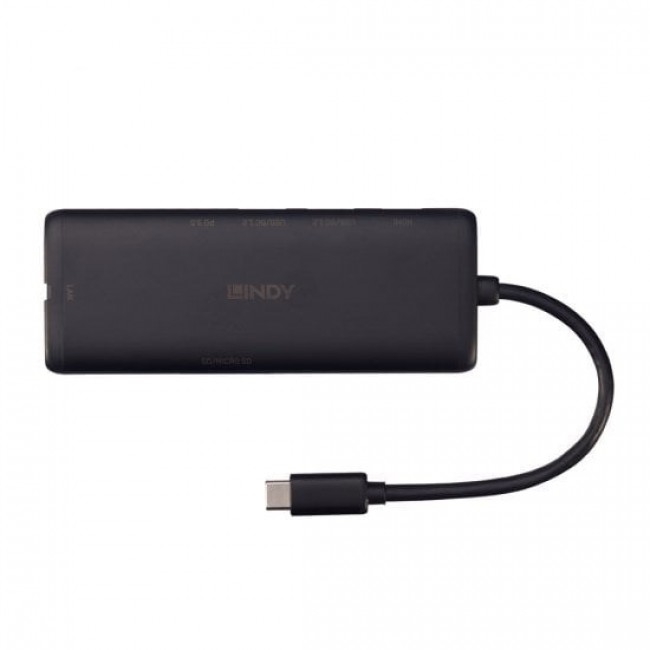 Lindy DST-Mini USB-C Laptop Mini Docking Station with 4K Support and 100W Pass-Through Charging Lindy DST-Mini USB-C Laptop Mini Docking Station with 4K Support and 100W Pass-Through Charging