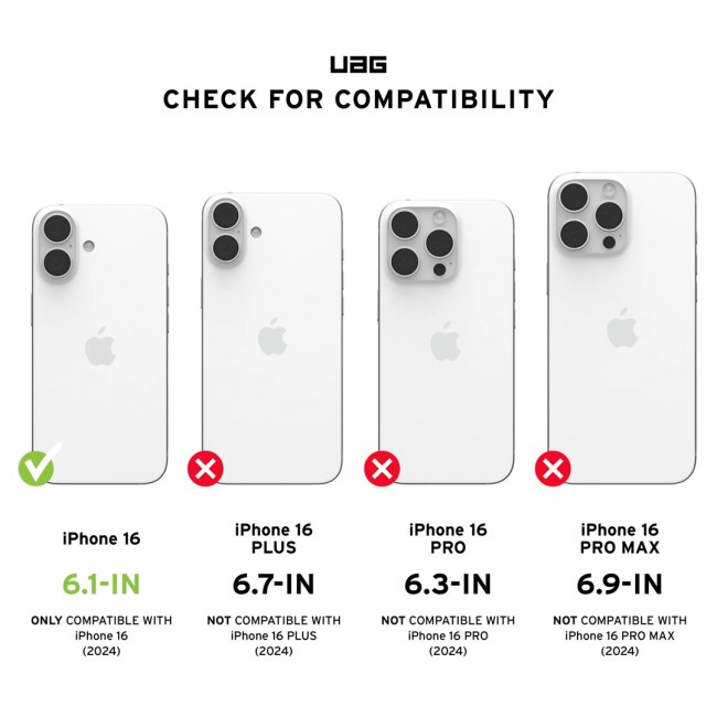 Urban Armor Gear Civilian mobile phone case 15.5 cm (6.1 Urban Armor Gear Civilian mobile phone case 15.5 cm (6.1