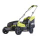 Ryobi OLM1833B lawn mower Push lawn mower Battery Black, Green