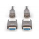 Digitus 4K - HDMI AOC Hybrid Fiber Optic Cable with 10m removable plug