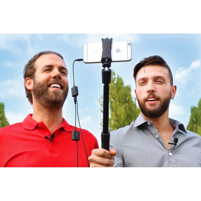 IK Multimedia iRig Mic Lav Black Clip-on microphone