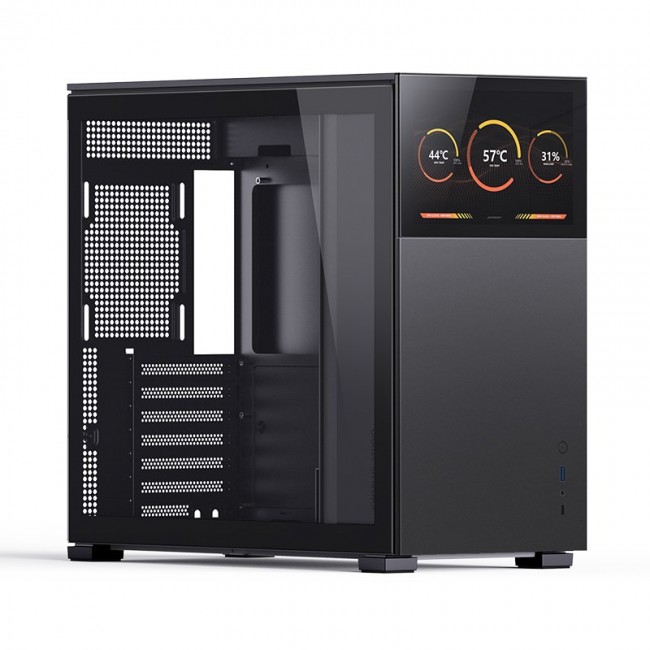 Jonsbo D41 Screen ATX Case, Tempered Glass - black Jonsbo D41 Screen ATX Case, Tempered Glass - black