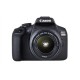 Canon EOS 2000D BK 18-55 IS II EU26 SLR Camera Kit 24.1 MP CMOS 6000 x 4000 pixels Black