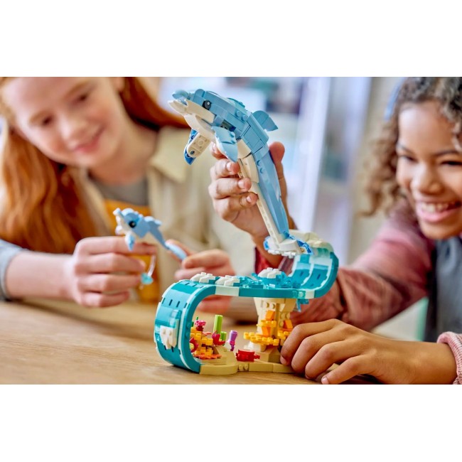 LEGO CREATOR 3 IN 1 31385 Sea Animals: Beautiful Dolphins LEGO CREATOR 3 IN 1 31385 Sea Animals: Beautiful Dolphins