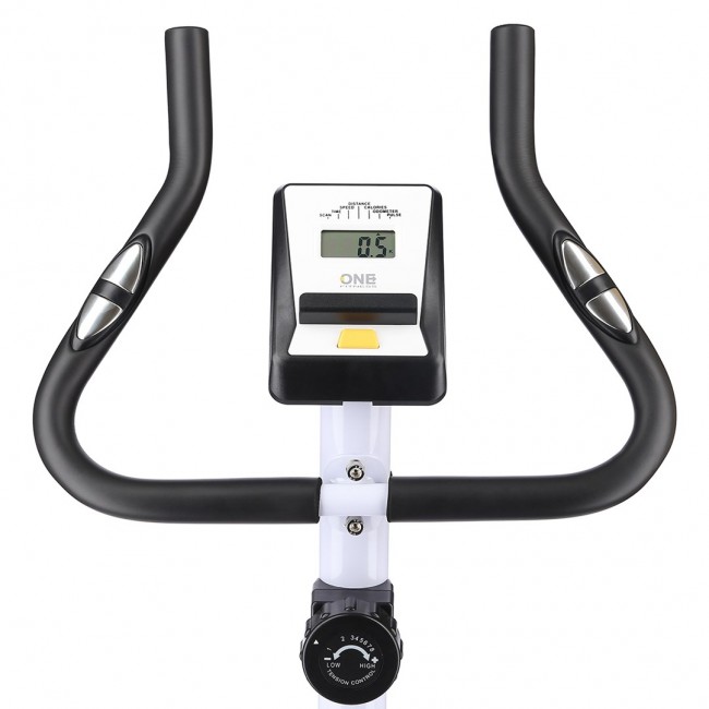 One Fitness RM8740 White magnetic bike