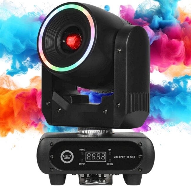 LIGHT4ME Mini Spot 100 Ring - LED moving head