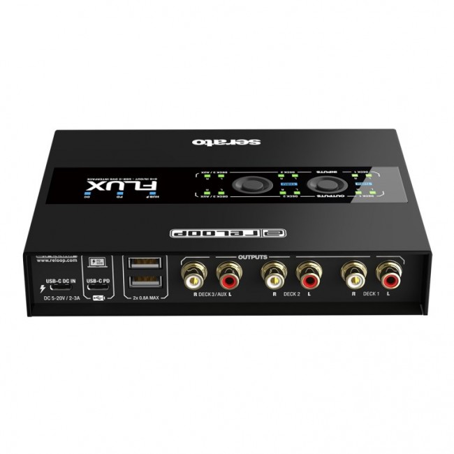 Reloop Flux 3.0 channels USB