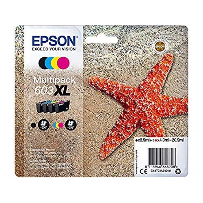 Epson Multipack 4-colours 603XL Ink