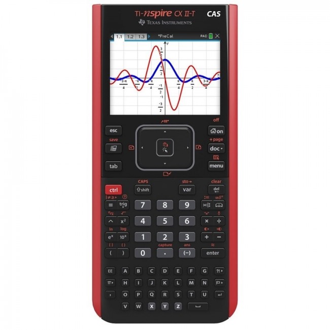 Texas Instruments TI NSPIRE CX II-T CAS calculator Pocket Graphing Black