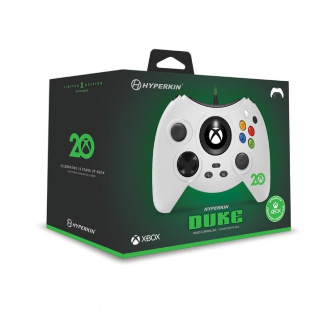 Hyperkin M02668-ANWH Gaming Controller White USB Gamepad Xbox One, Xbox Series S, Xbox Series X Hyperkin M02668-ANWH Gaming Controller White USB Gamepad Xbox One, Xbox Series S, Xbox Series X