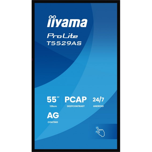 iiyama T5529AS-B1AG Signage Display Kiosk design 138.7 cm (54.6