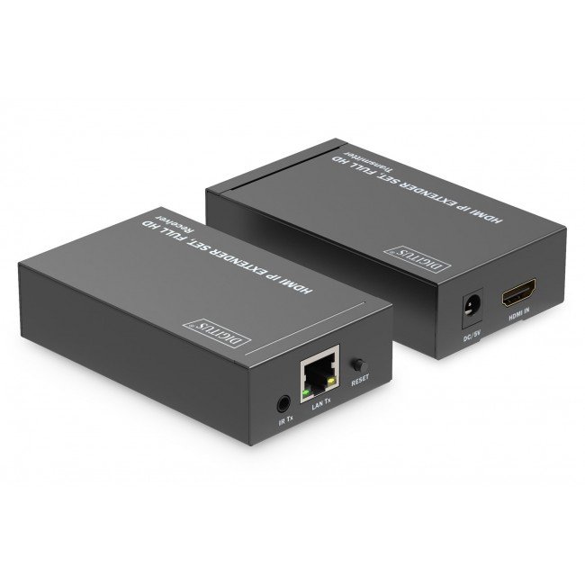 Digitus HDMI IP Extender Set, Full HD Digitus HDMI IP Extender Set, Full HD