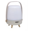 Kooduu Lite-up PLAY Mini Mono portable speaker Sand, White, Wood 8 W