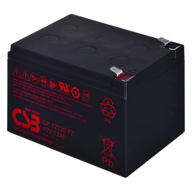 CSB GP12120F2 12V 12Ah battery CSB GP12120F2 12V 12Ah battery