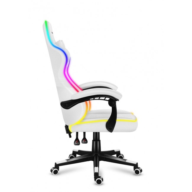 Gaming chair - Huzaro Force 4.4 RGB White Gaming chair - Huzaro Force 4.4 RGB White