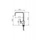 PYRAMIS ADDA granite beige mixer tap