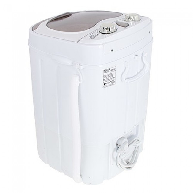 Adler AD 8055 washing machine Top-load 3 kg Cream, White Adler AD 8055 washing machine Top-load 3 kg Cream, White