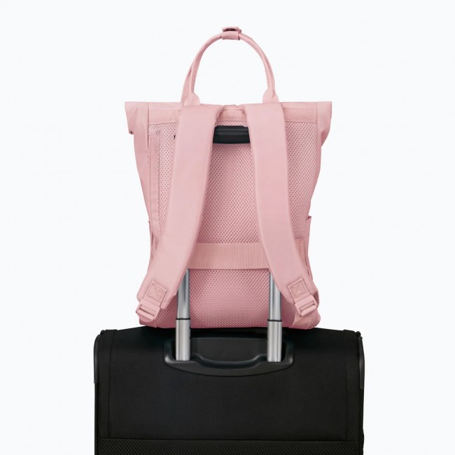 American Tourister Urban Groove Pastels Roll Top Backpack Pastel Pink American Tourister Urban Groove Pastels Roll Top Backpack Pastel Pink