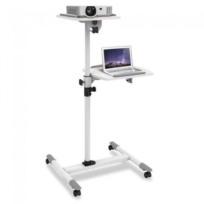 Techly Universal Trolley for Notebook / Projector, White ICA-TB TPM-6 Techly Universal Trolley for Notebook / Projector, White ICA-TB TPM-6