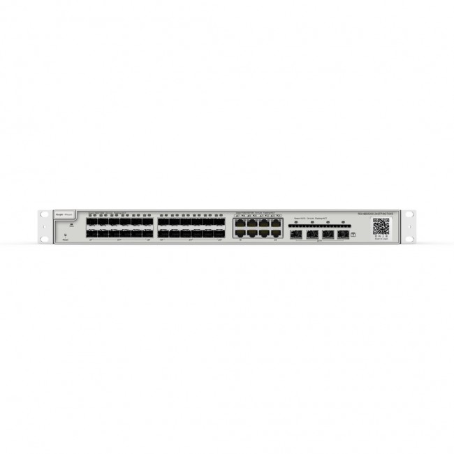 Ruijie Networks RG-NBS5200-24SFP/8GT4XS network switch Managed L3 Gigabit Ethernet (10/100/1000) Grey Ruijie Networks RG-NBS5200-24SFP/8GT4XS network switch Managed L3 Gigabit Ethernet (10/100/1000) Grey