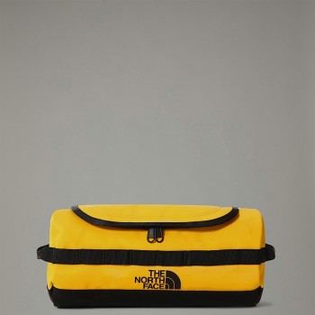 Toiletry bag base camp travel canister l-summit gold-tnf black-npf THE NORTH FACE