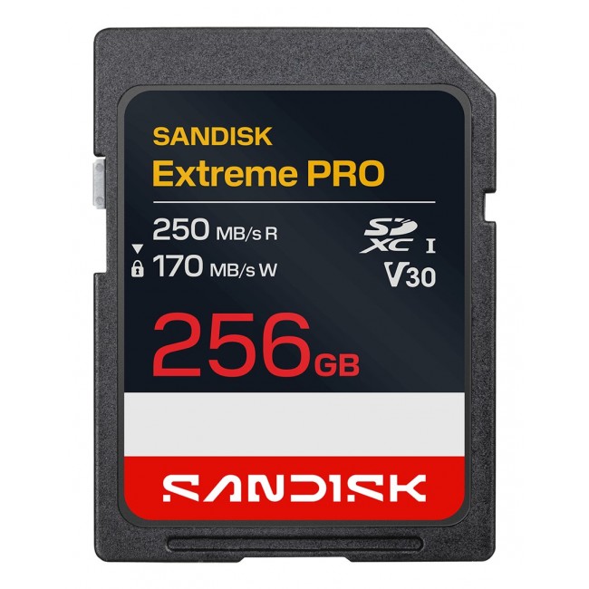 SanDisk Extreme Pro 256 GB SDXC UHS-I SanDisk Extreme Pro 256 GB SDXC UHS-I