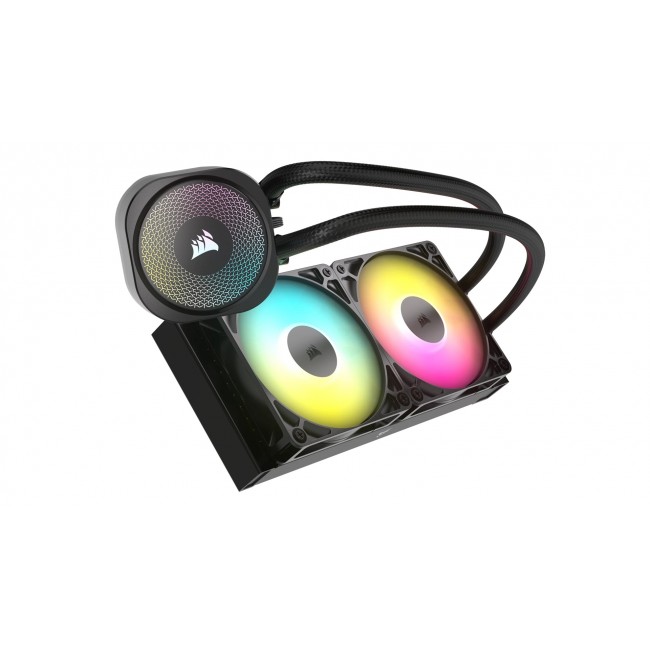 Corsair Nautilus 240 RS ARGB Liquid Processor All-in-one liquid cooler Black 1 pc(s)