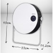 Camry | CR 7747 | Bathroom heater | 2000 W | Number of power levels 2 | White | IPX 2