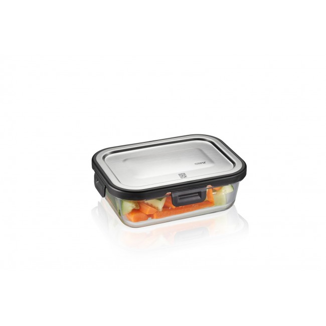 Set of 3 rectangular glass containers Gefu Milo G -12799