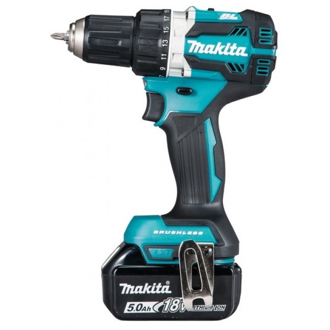 Makita DDF484RT3J drill 2000 RPM 1.8 kg Black, Blue, Silver
